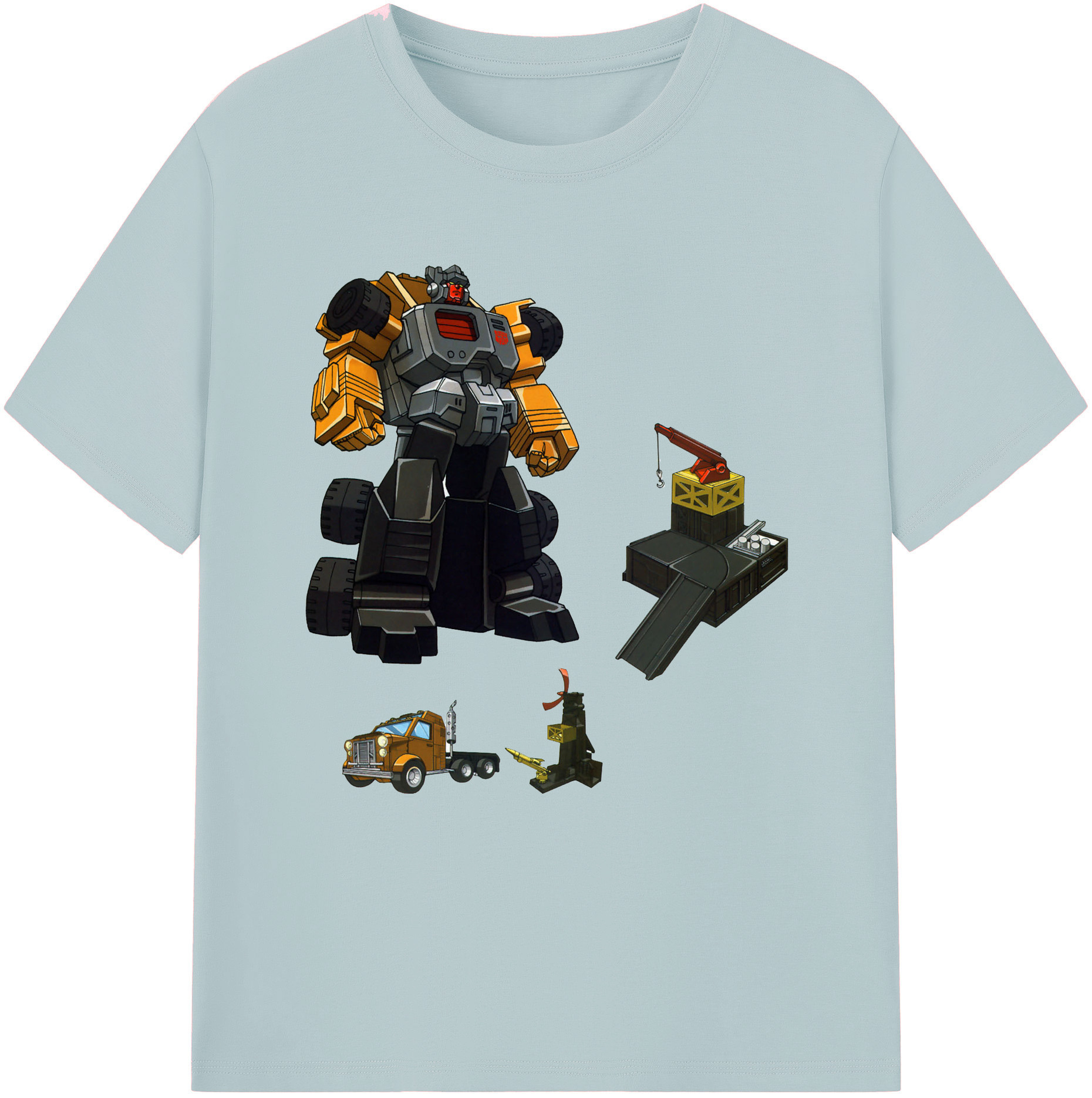 （画像用）  綿100％半袖Tシャツ（フロントプリント）